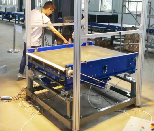 郵政物流動(dòng)態(tài)秤安裝現(xiàn)場(chǎng)