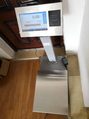 成都安卓智能電子秤，觸摸屏電子秤，生鮮配送分揀電子臺(tái)秤